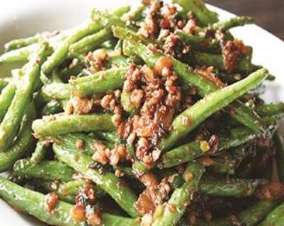 Spicy String Beans with Minced Pork 乾扁四季豆
